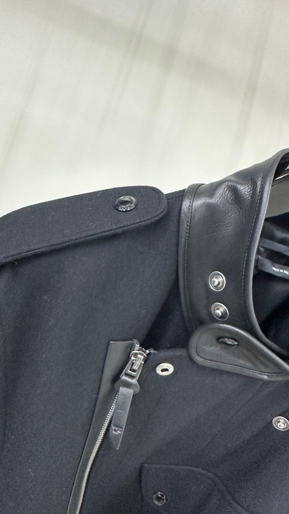 Tom Ford Solid Color Slanted Zipper Long Coat Ngvp #nigo6779