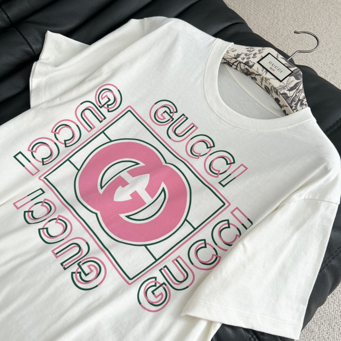 Gucci Printed Letter Short Sleeve T-shirt #nigo22125