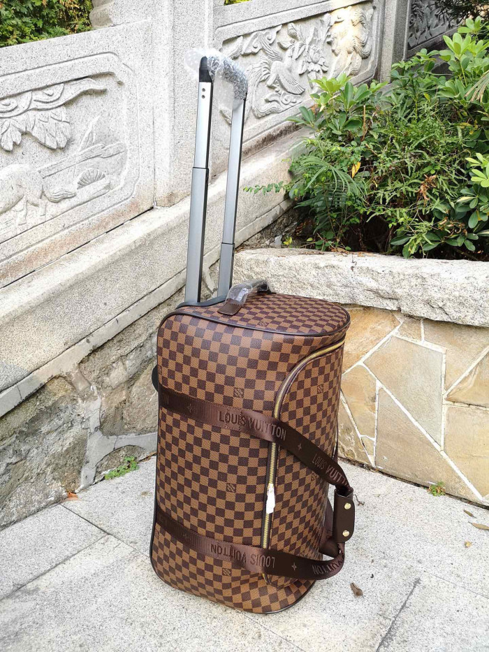 Louis Vuitton HORIZON SOFT Portable Printed Pull-up Luggage #nigo22126