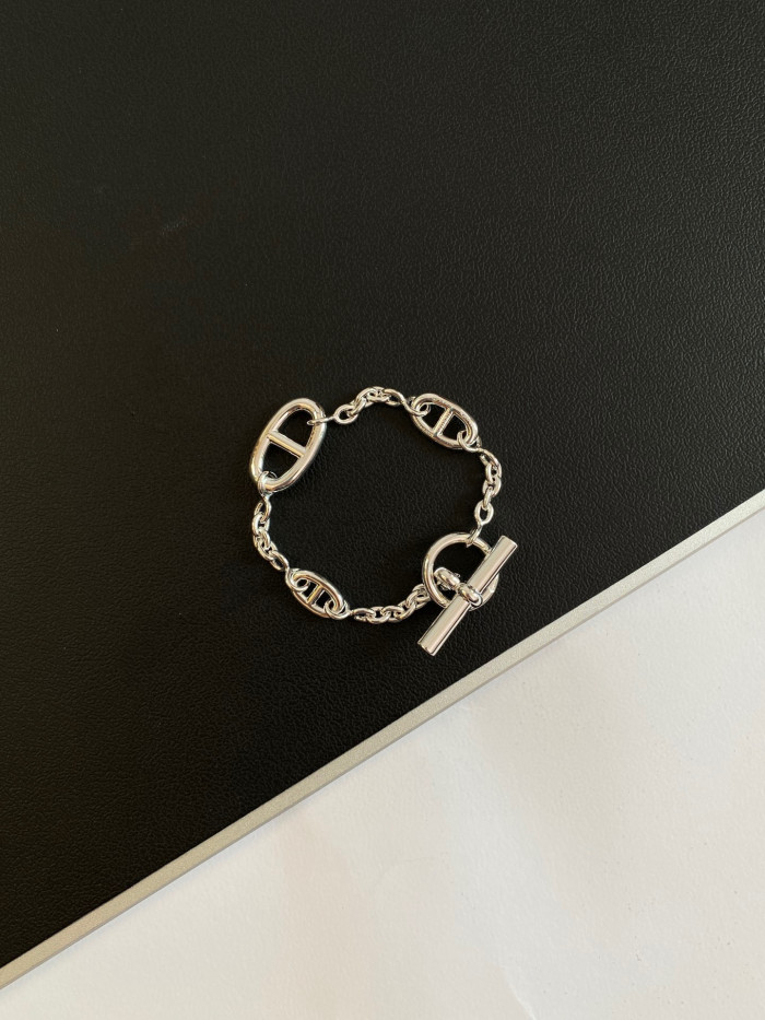 Hermes Women's Farandole Bracelet Silver Jewelry #nigo96714