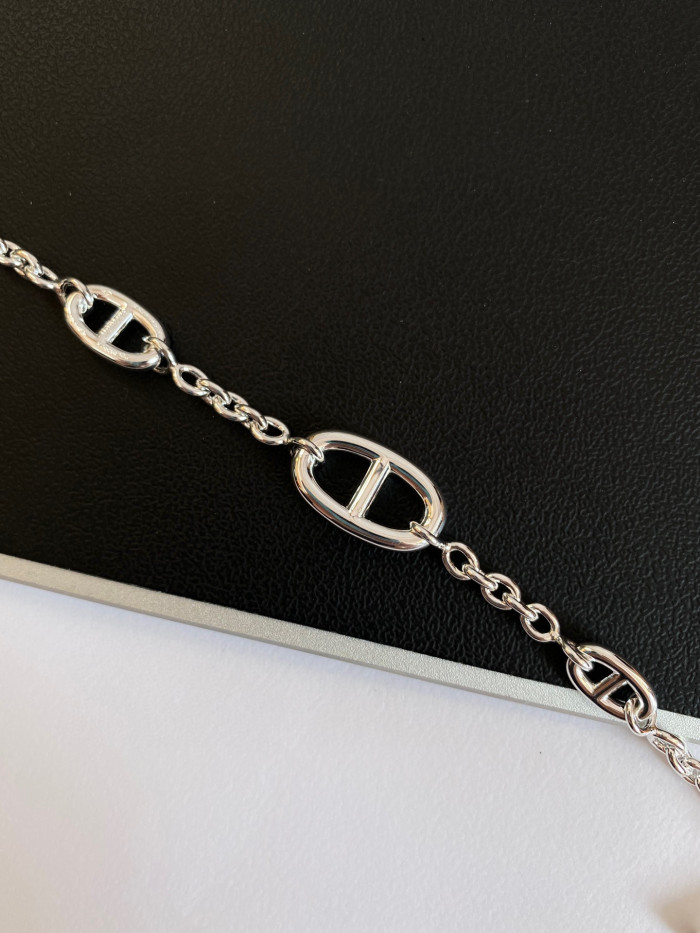 Hermes Women's Farandole Bracelet Silver Jewelry #nigo96714