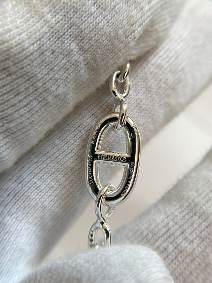 Hermes Women's Farandole Bracelet Silver Jewelry #nigo96714