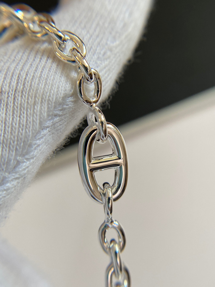 Hermes Women's Farandole Bracelet Silver Jewelry #nigo96714