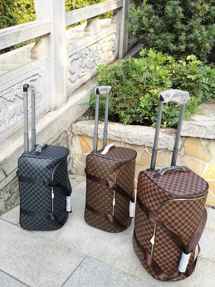 Louis Vuitton HORIZON SOFT Portable Printed Pull-up Luggage #nigo22126
