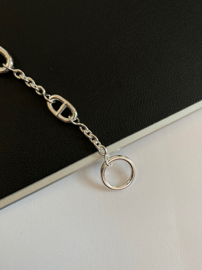 Hermes Women's Farandole Bracelet Silver Jewelry #nigo96714