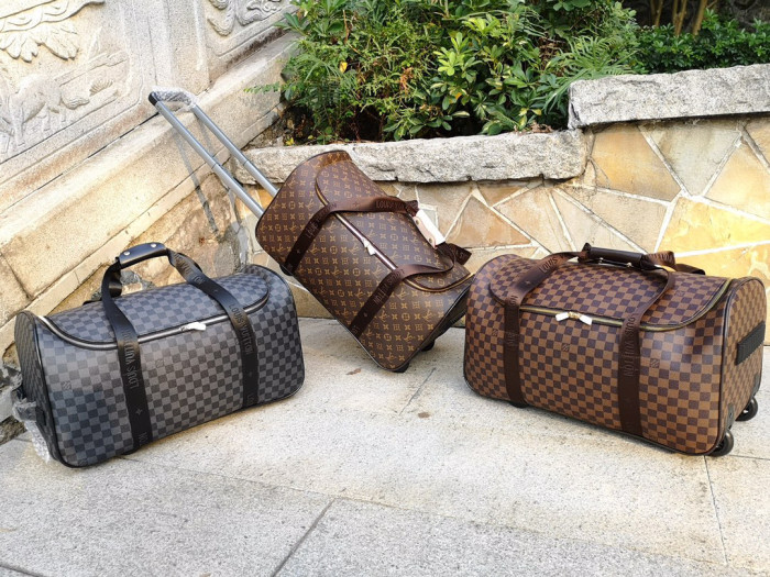 Louis Vuitton HORIZON SOFT Portable Printed Pull-up Luggage #nigo22126