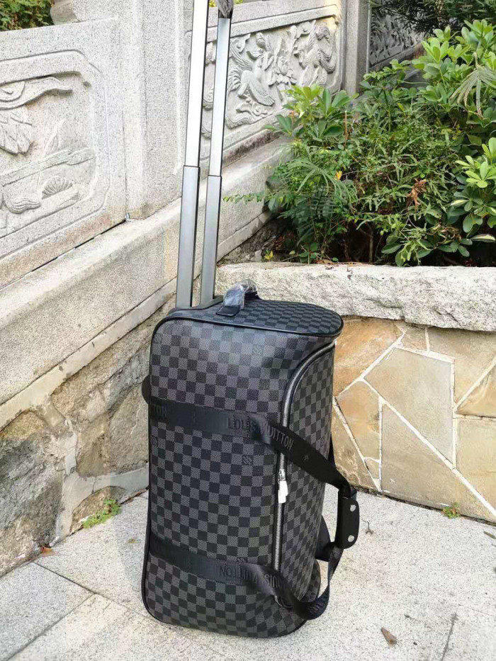 Louis Vuitton HORIZON SOFT Portable Printed Pull-up Luggage #nigo22126