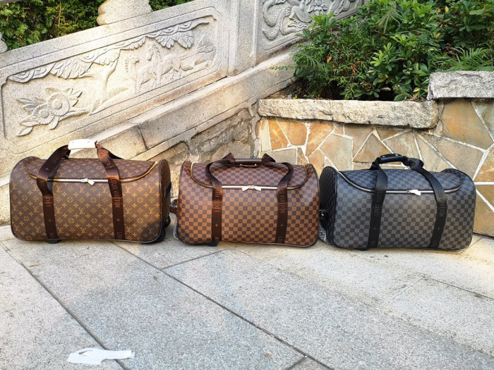 Louis Vuitton HORIZON SOFT Portable Printed Pull-up Luggage #nigo22126