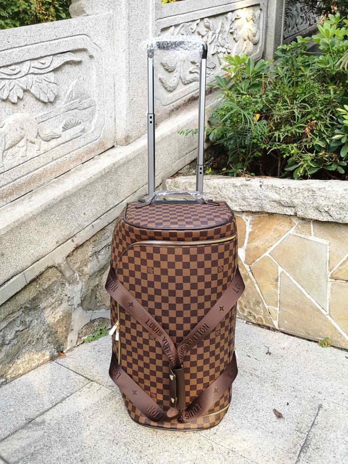 Louis Vuitton HORIZON SOFT Portable Printed Pull-up Luggage #nigo22126