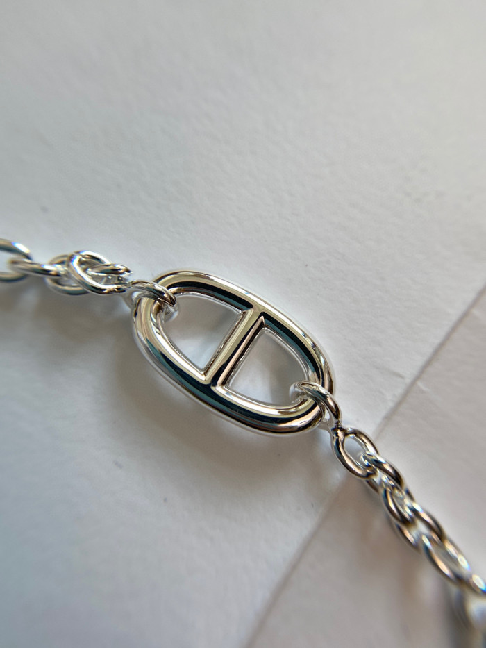 Hermes Women's Farandole Bracelet Silver Jewelry #nigo96714