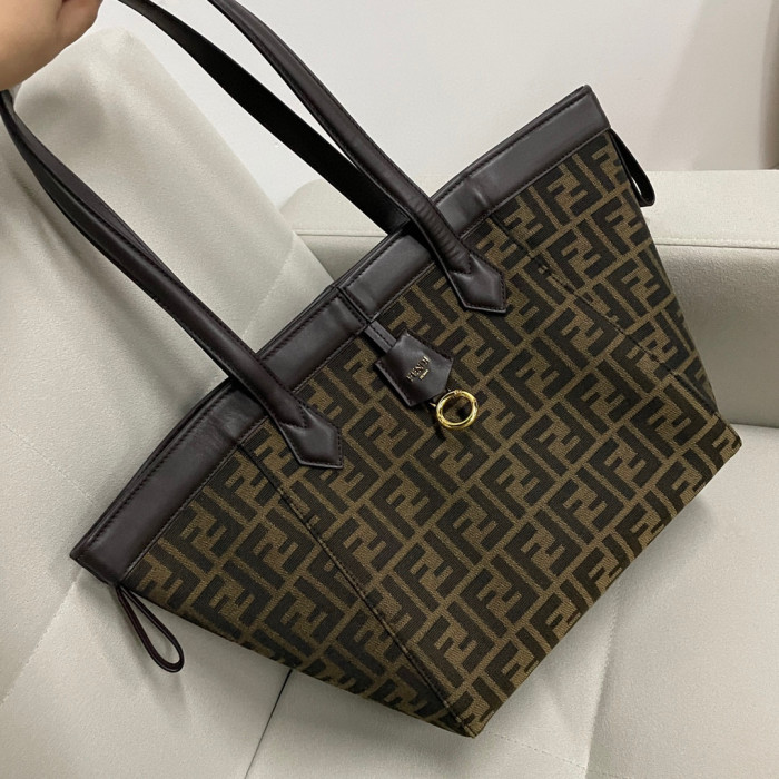 Fendi Origami Portable Canvas Printed Bag #nigo22132