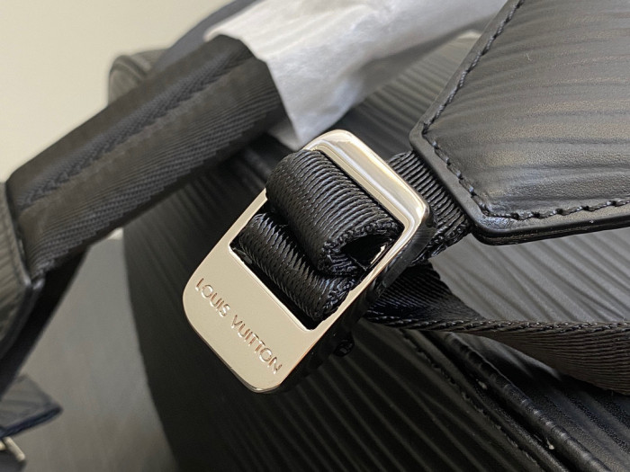 Louis Vuitton CHRISTOPHER Leather Printed Backpack Bag #nigo22135