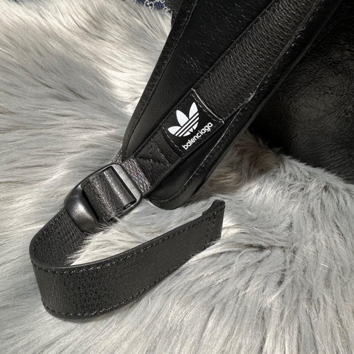 BalenciagaxAdidas Bright Letter Zipper Backpack Bag #nigo22129