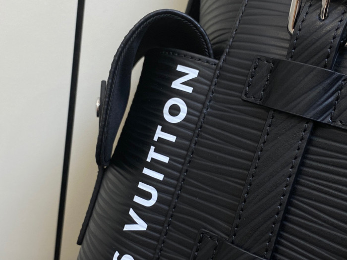 Louis Vuitton CHRISTOPHER Leather Printed Backpack Bag #nigo22135