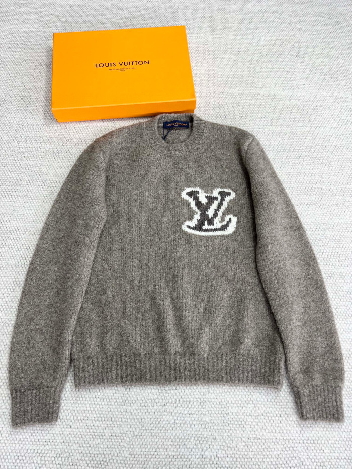 Louis Vuitton Wool Blend Crewneck Pullover Sweater #nigo96723