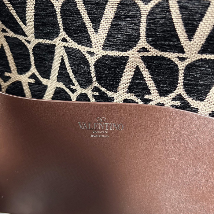 Valentino Printed Canvas Backpack Bag #nigo22127