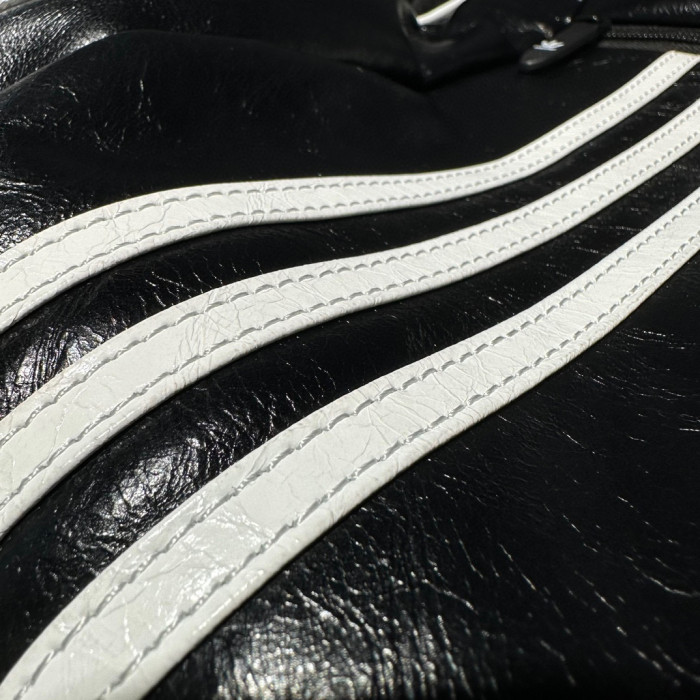BalenciagaxAdidas Bright Letter Zipper Backpack Bag #nigo22129