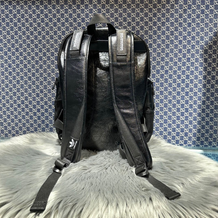 BalenciagaxAdidas Bright Letter Zipper Backpack Bag #nigo22129