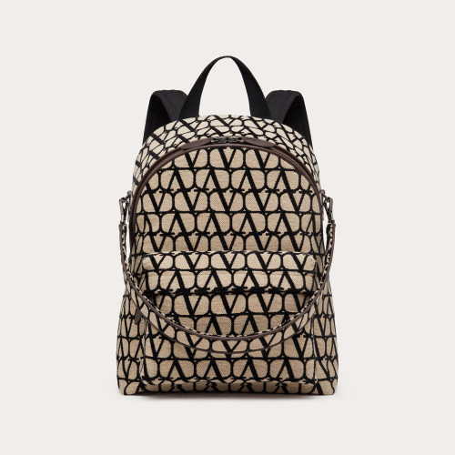 Valentino Printed Canvas Backpack Bag #nigo22127