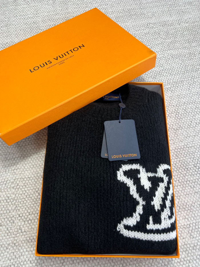 Louis Vuitton Wool Blend Crewneck Pullover Sweater #nigo96723