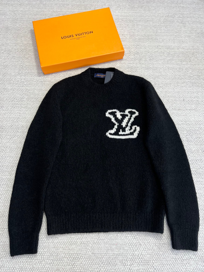 Louis Vuitton Wool Blend Crewneck Pullover Sweater #nigo96723