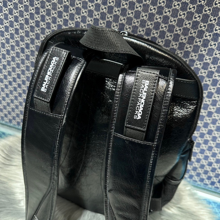 BalenciagaxAdidas Bright Letter Zipper Backpack Bag #nigo22129