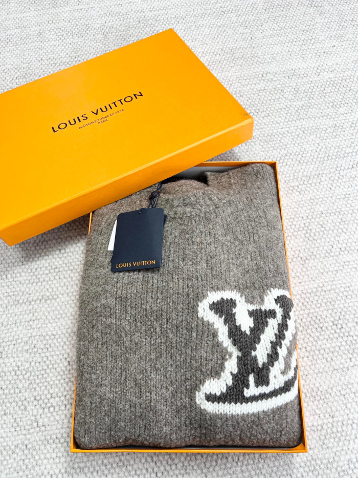 Louis Vuitton Wool Blend Crewneck Pullover Sweater #nigo96723