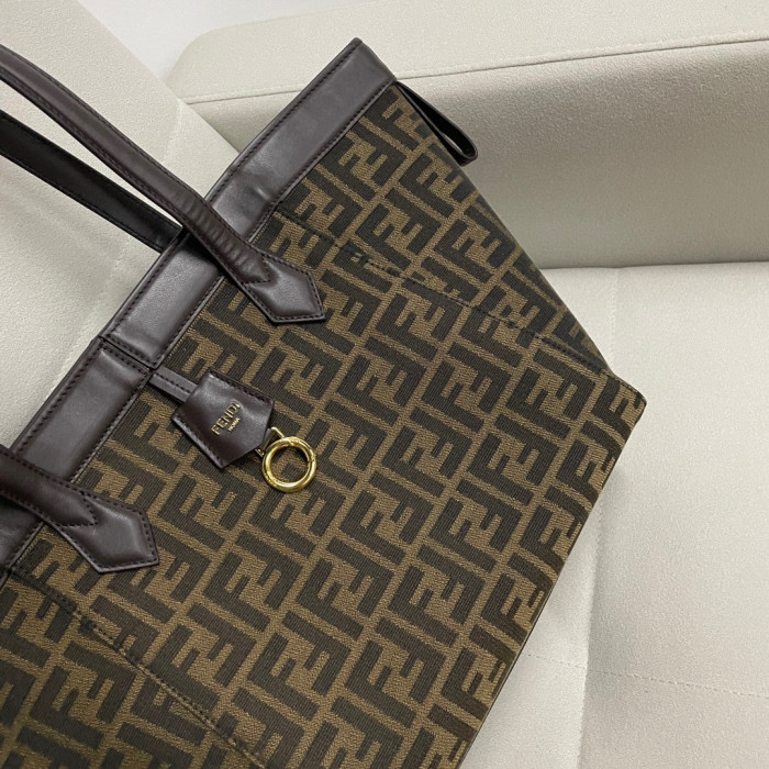 Fendi Origami Portable Canvas Printed Bag #nigo22132