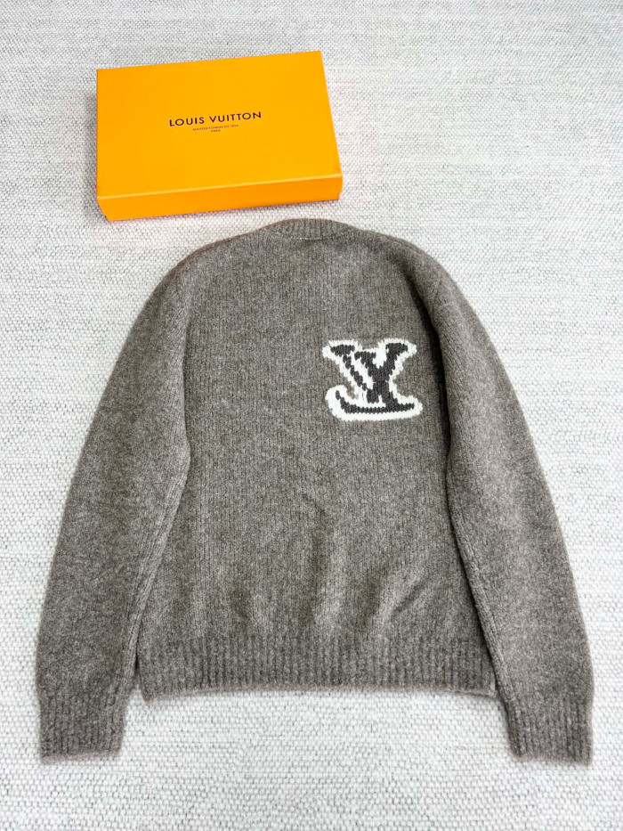 Louis Vuitton Wool Blend Crewneck Pullover Sweater #nigo96723