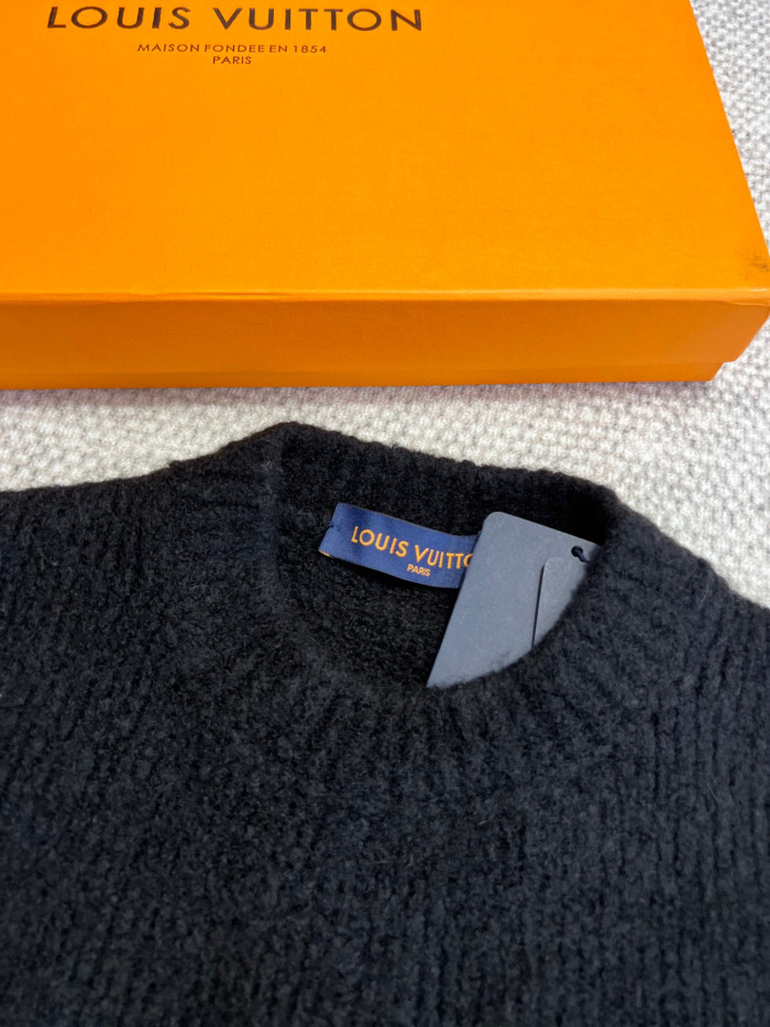 Louis Vuitton Wool Blend Crewneck Pullover Sweater #nigo96723