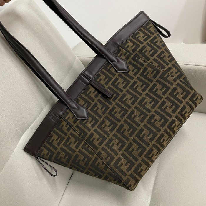 Fendi Origami Portable Canvas Printed Bag #nigo22132