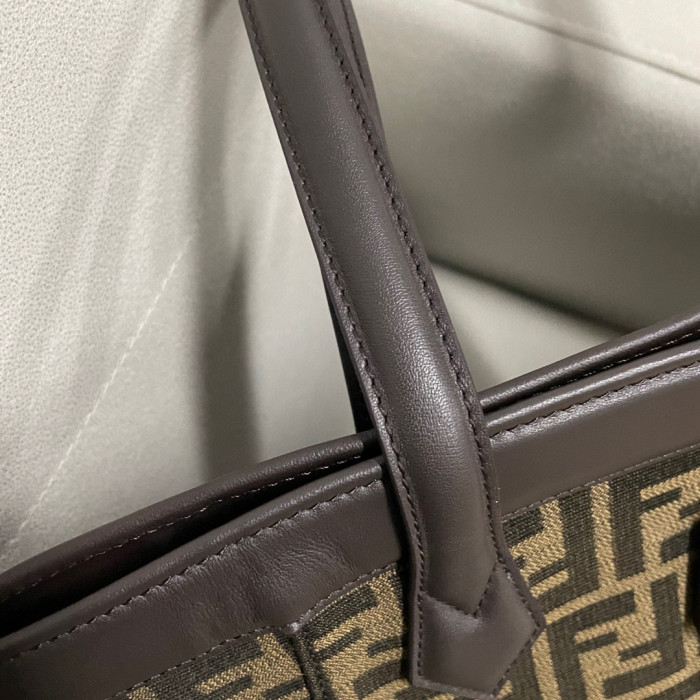 Fendi Origami Portable Canvas Printed Bag #nigo22132