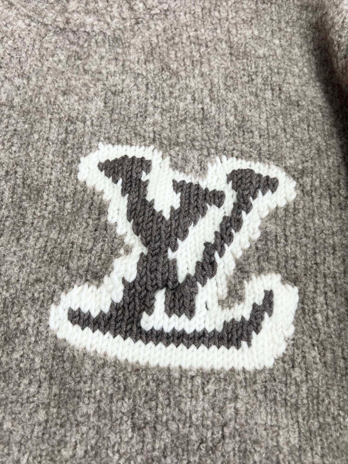 Louis Vuitton Wool Blend Crewneck Pullover Sweater #nigo96723