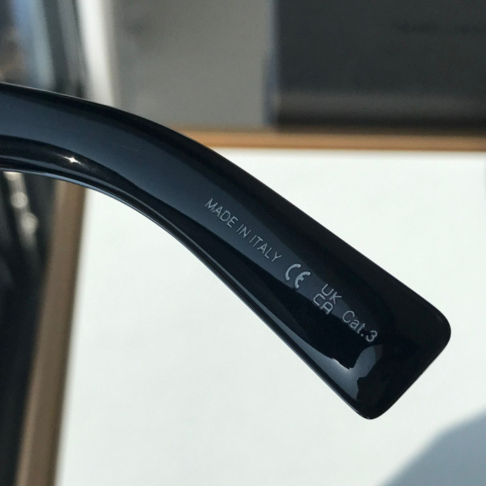 SAINT LAURENT Black Square Sunglasses Glasses #nigo96756