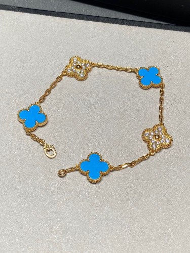 Van Cleef&Arpels Four Leaf Clover Bracelet Jewelry #nigo96748