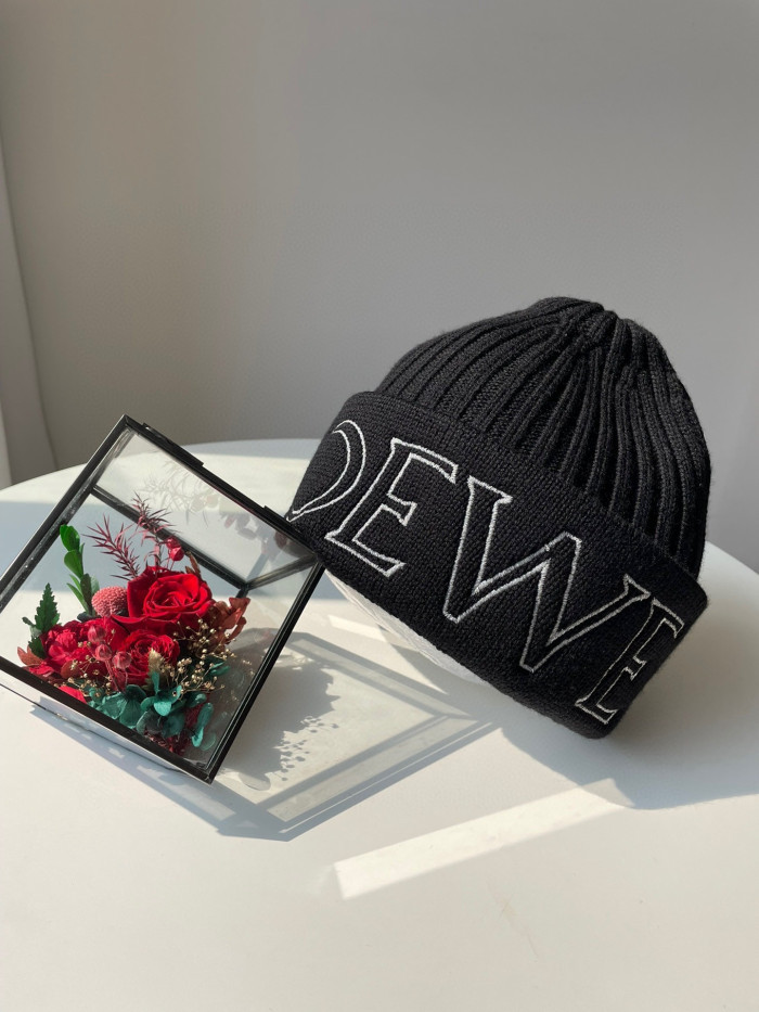 Loewe Knitted Embroidered Hat #nigo22147