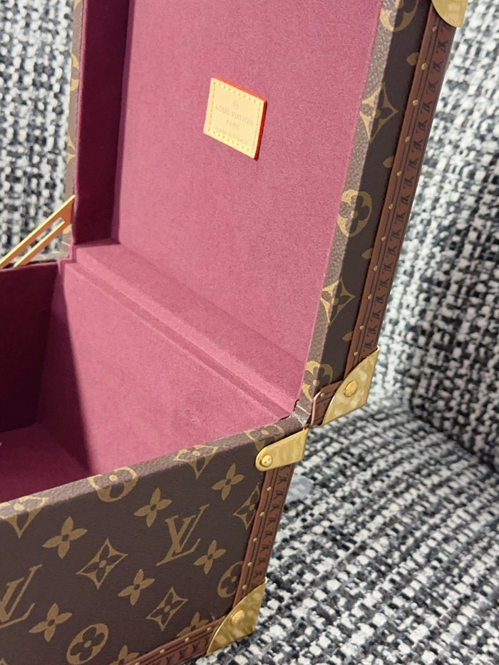 Louis Vuitton Metal Clad Corner Hard Case Set of 4 Bag #nigo96762