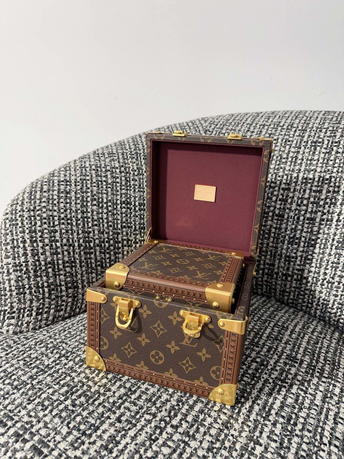 Louis Vuitton Metal Clad Corner Hard Case Set of 4 Bag #nigo96762