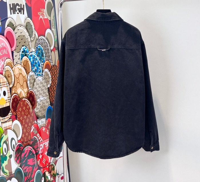 Louis Vuitton Denim Buckle Up Jacket And Pants Set #nigo22157
