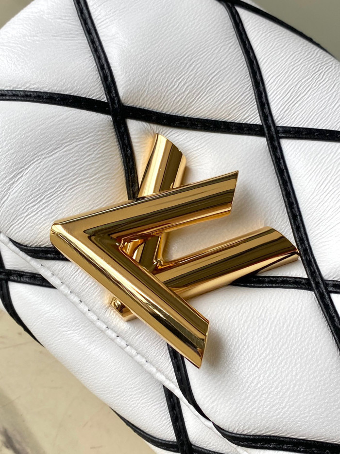 Louis Vuitton PICO GO-14 Leather Chain Diagonal Bag #nigo22171
