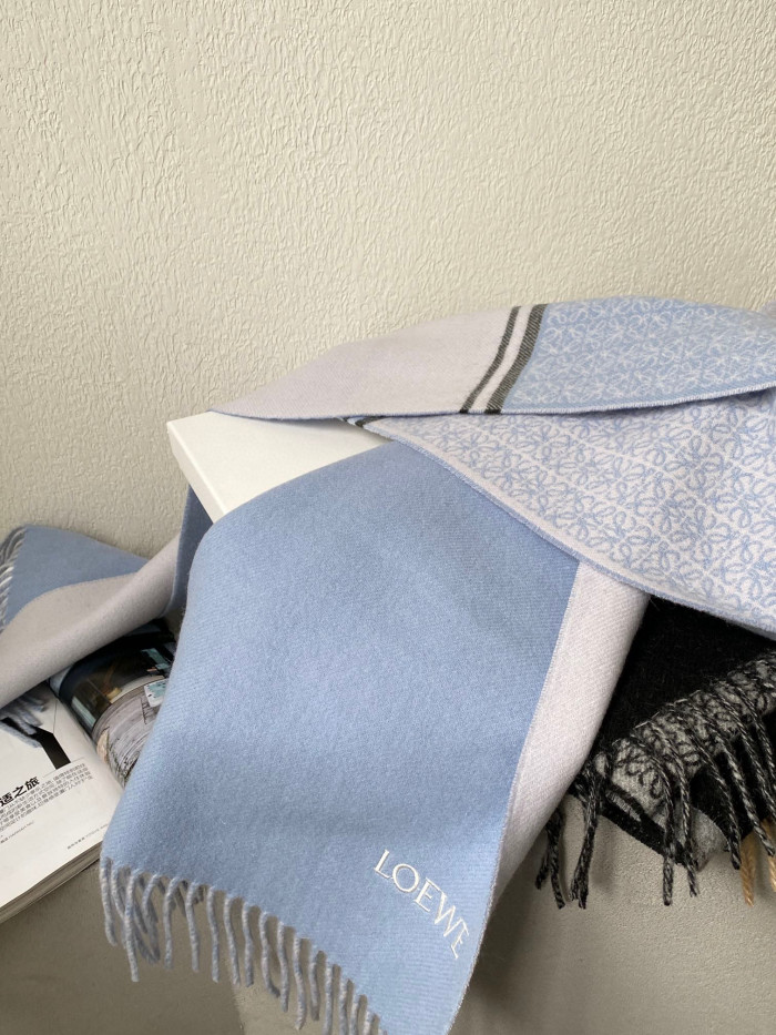 Loewe Wool Colored Scarf #nigo22165
