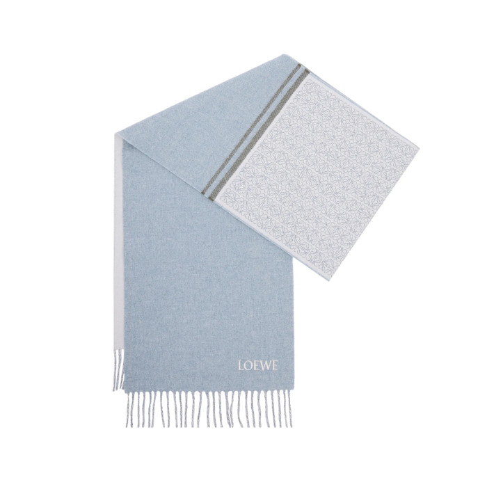 Loewe Wool Colored Scarf #nigo22165