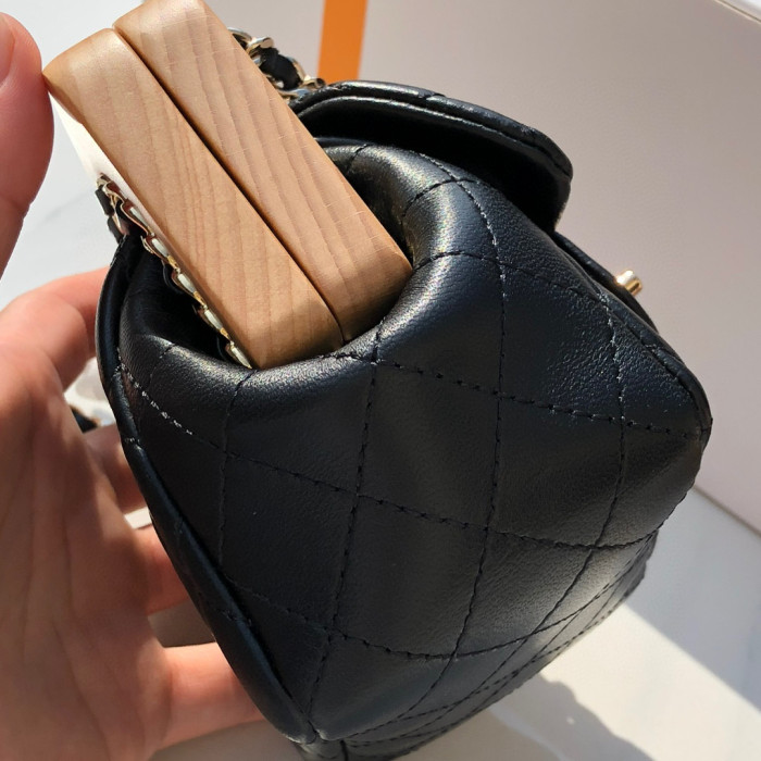 Chanel Leather Chain Diagonal Mini Bag #nigo22168