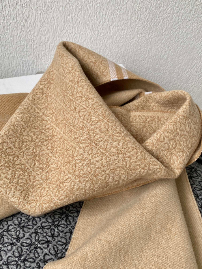 Loewe Wool Colored Scarf #nigo22165