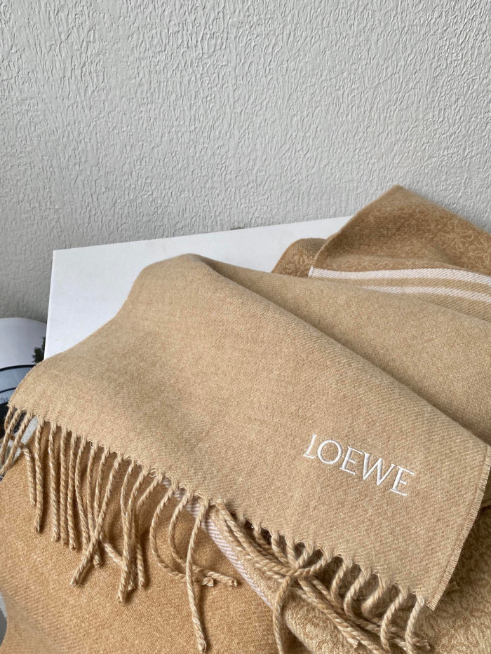 Loewe Wool Colored Scarf #nigo22165