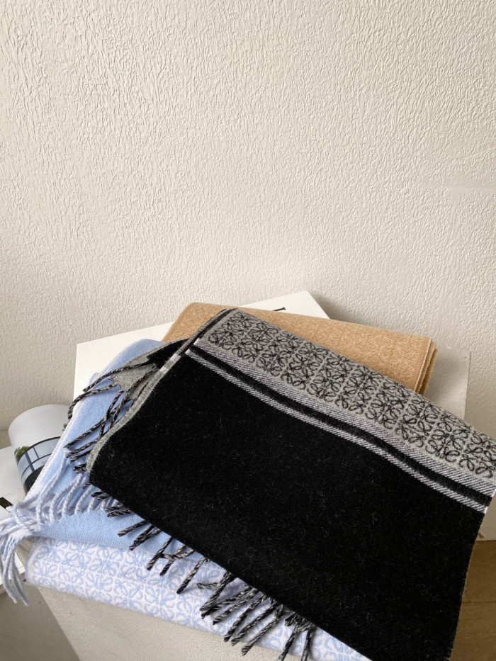 Loewe Wool Colored Scarf #nigo22165