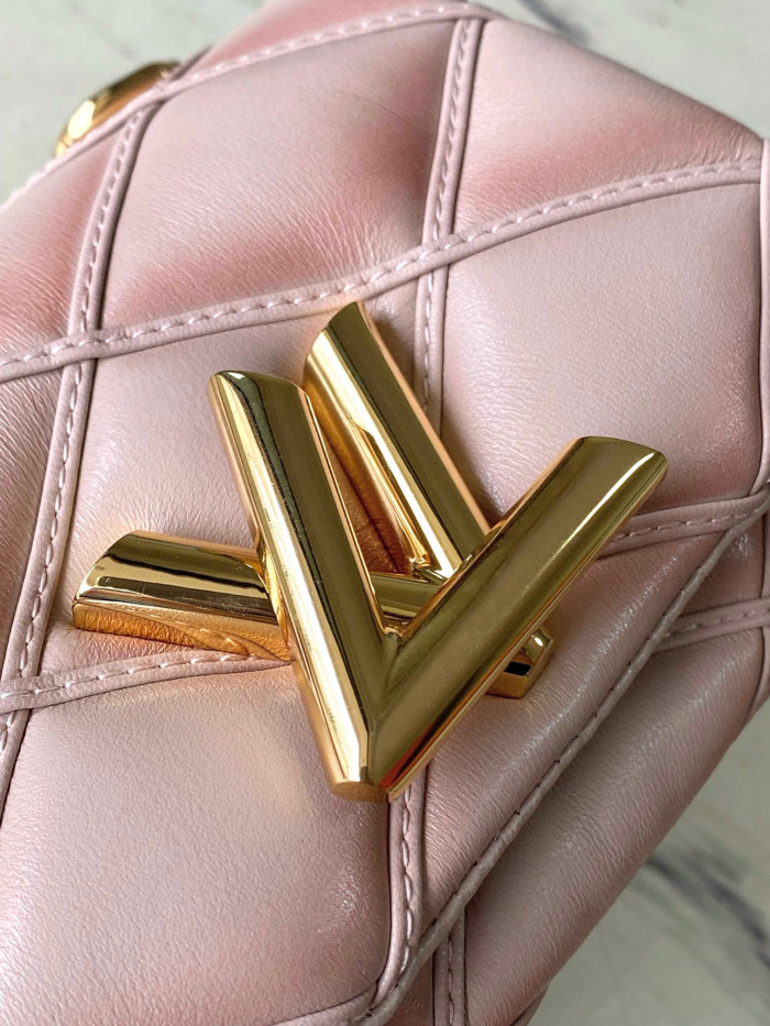 Louis Vuitton PICO GO-14 Leather Chain Diagonal Bag #nigo22171