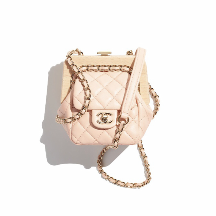 Chanel Leather Chain Diagonal Mini Bag #nigo22168