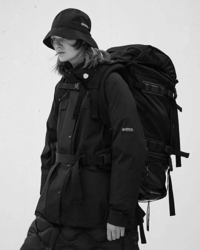 Moncler Black Hooded Down Jacket #nigo22155