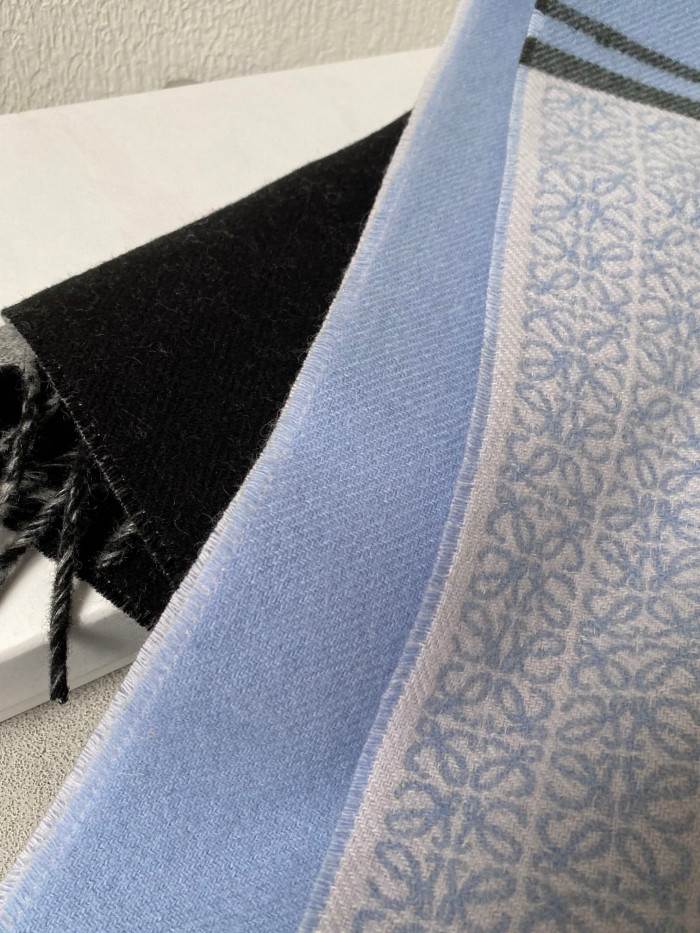 Loewe Wool Colored Scarf #nigo22165